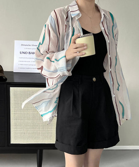 Crooked Line Blouse